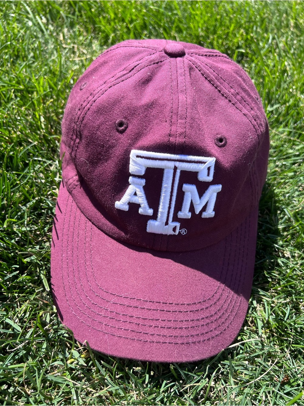 Texas A&M Maroon Logo Baseball Cap